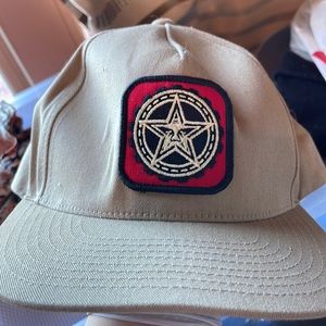 Obey tan SnapBack baseball cap